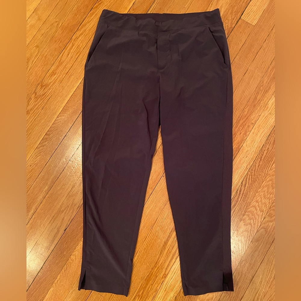 Athleta Brooklyn Ankle Pants in Dark Gray